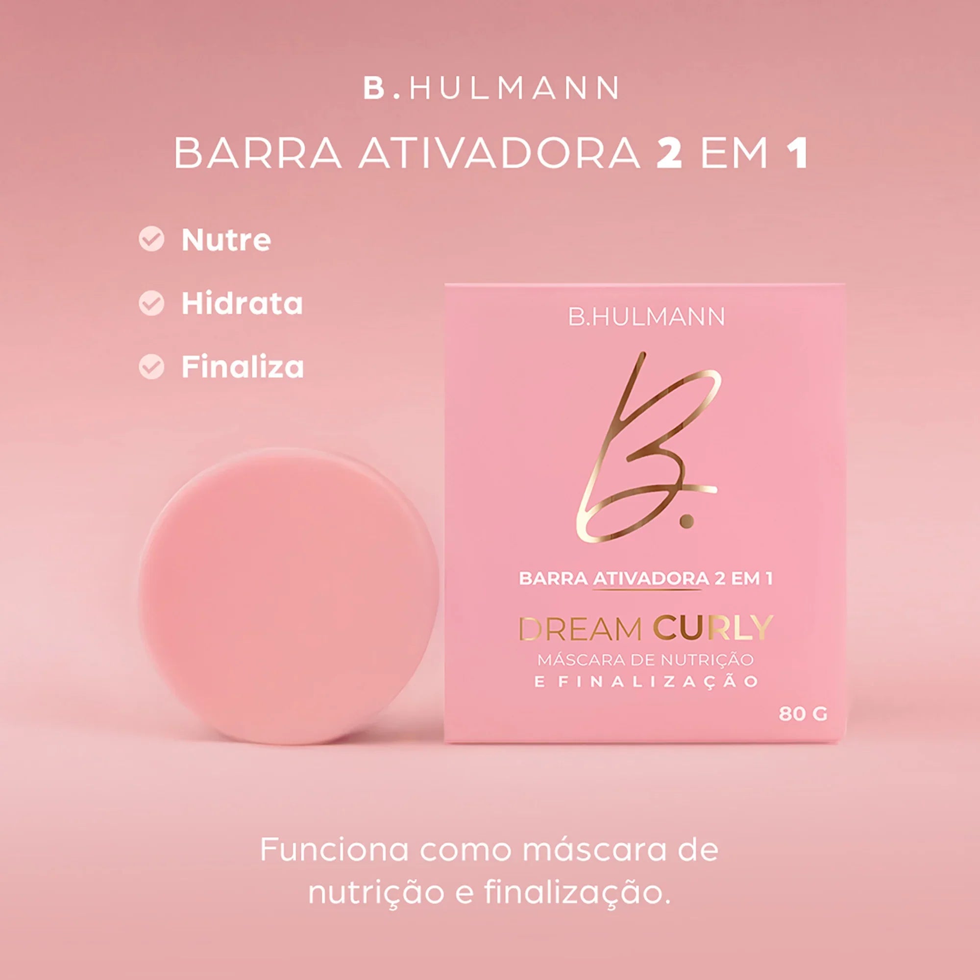 Finalizador em Barra 2 em 1 Dream Curly 80g