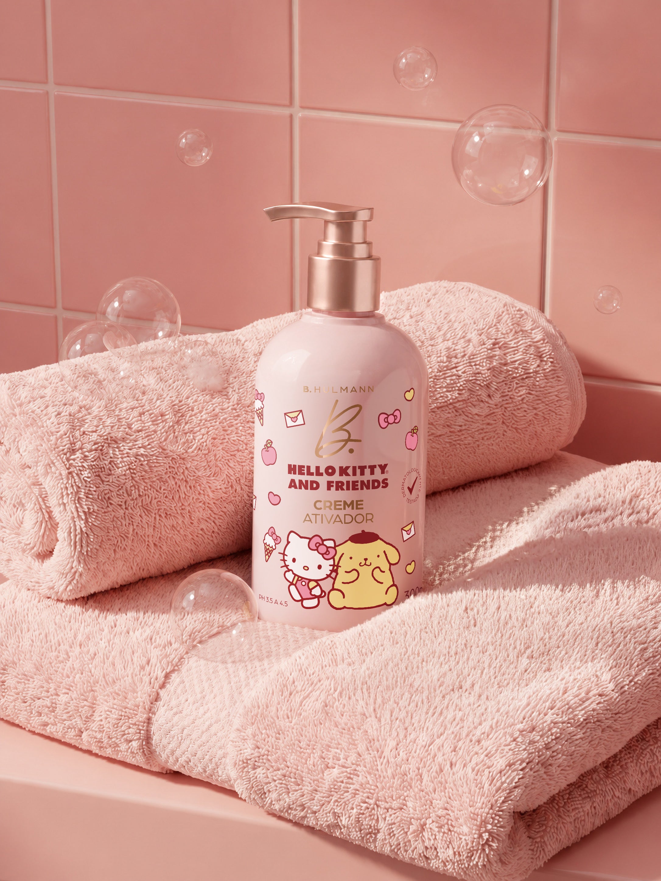 Creme Ativador BHulmann + Hello Kitty and friends - 300 mL