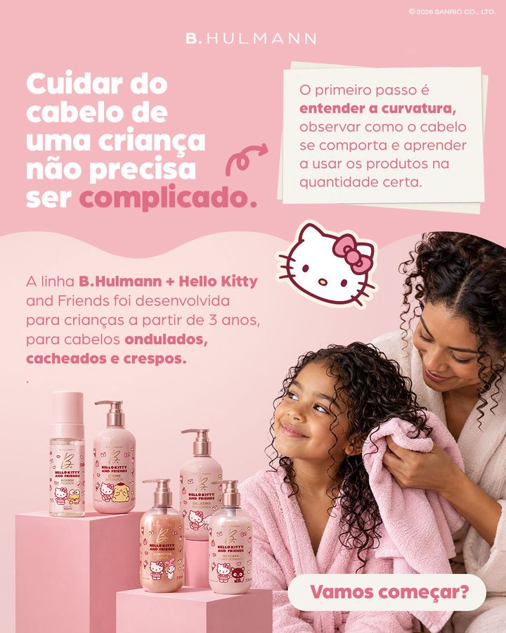 Página do guia: cuidar do cabelo de uma criança não precisa ser complicado